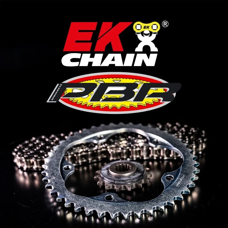 Kit cadena EK/PBR 520MRD7 13/49 - corona ultraligera