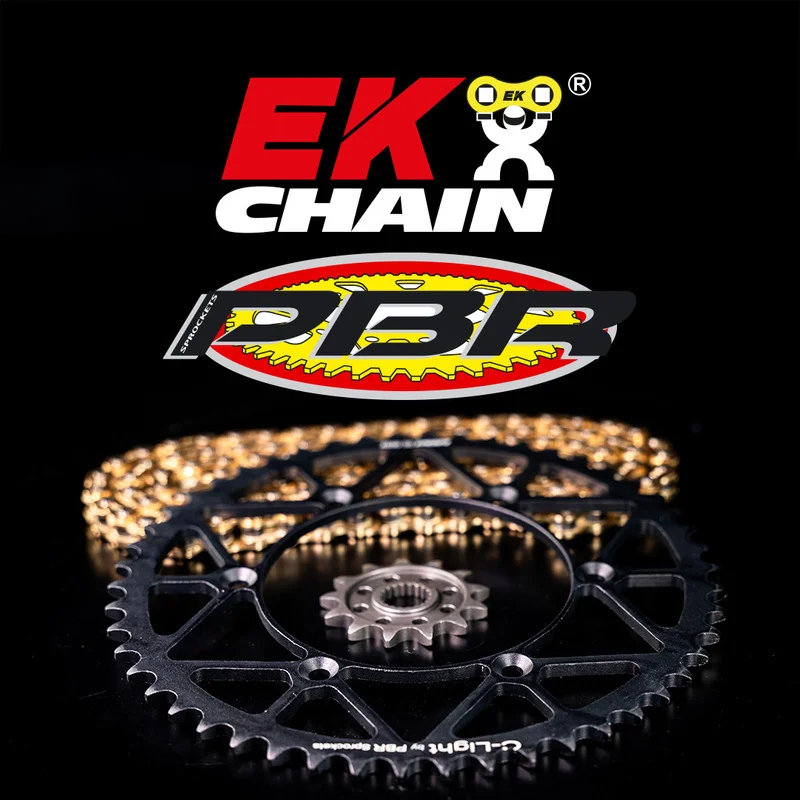 Kit cadena EK/PBR 420SR 11/51 - corona ultraligera