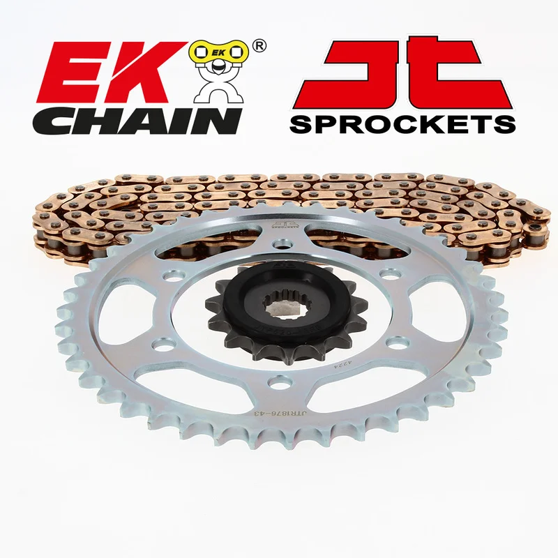 Kit cadena EK/JT 520ZVX3 15/51-120 - corona standard