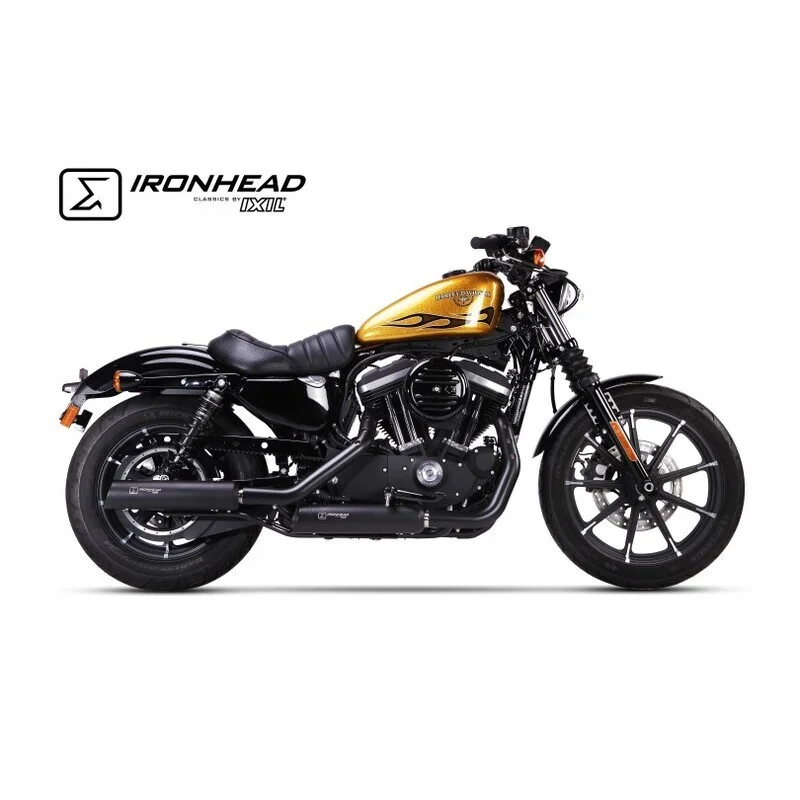 Silenciadores IXIL Ironhead Alrededor (silenciador delantero y trasero)