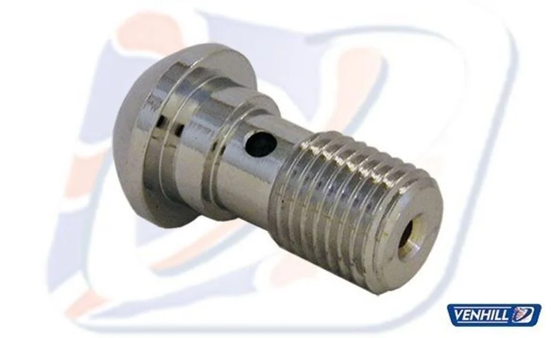 Tornillo alomado 3/8¨ Venhill cromado