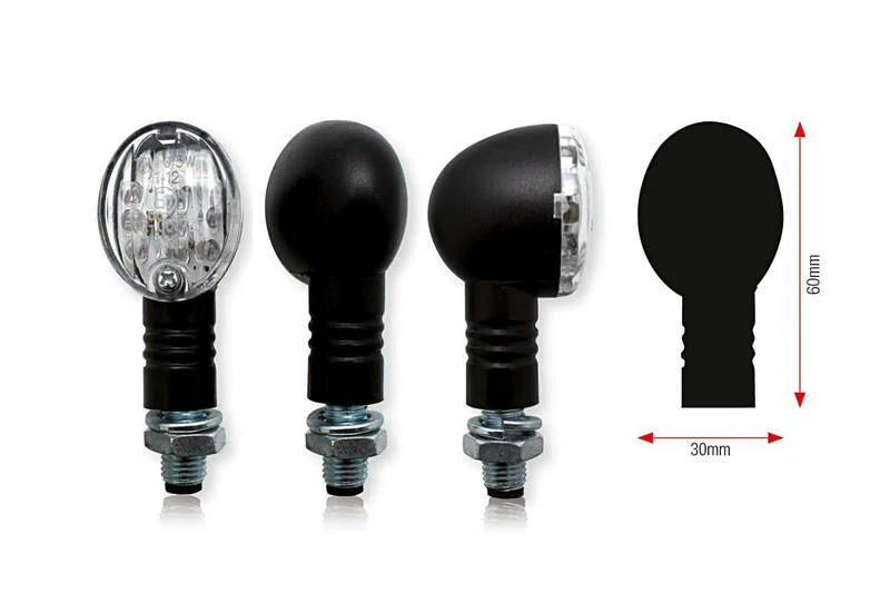Juego de intermitentes LED BIHR Bullet