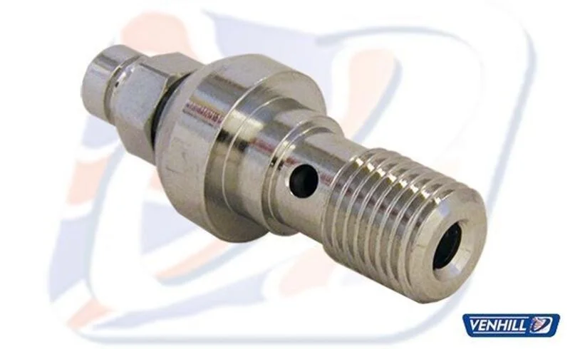 Tornillo con sangrador 3/8¨ Venhill cromado