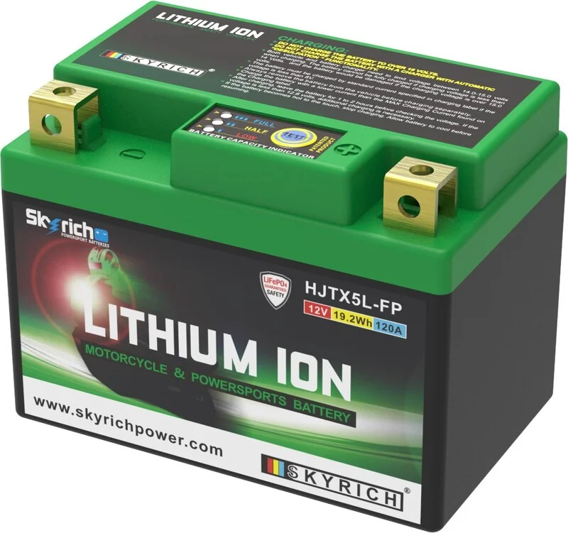 Batería de litio Skyrich LITX5L (Con indicador de carga)