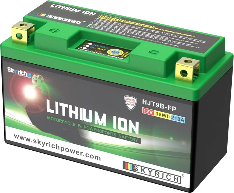 Batería de litio Skyrich LIT9B (Con indicador de carga)