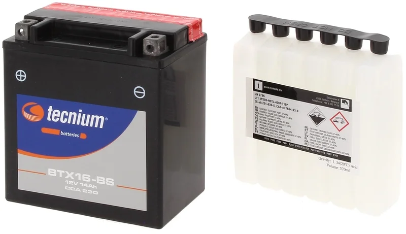 Batería TECNIUM BTX16-BS