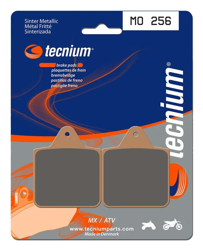 Pastillas de freno Tecnium MO256 Sinterizadas