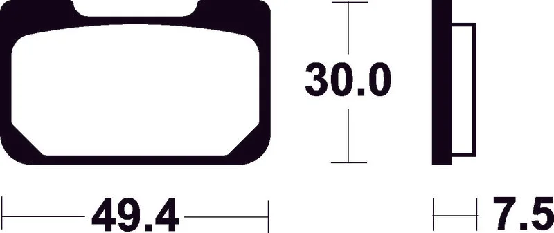 Pastillas de freno Tecnium MA259 Orgánicas