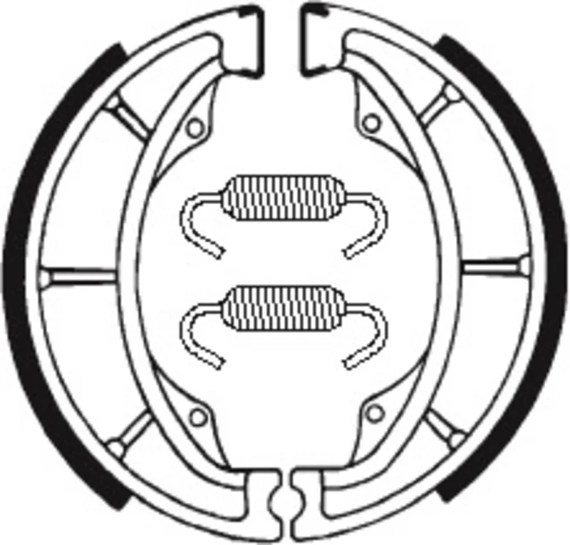 Zapatas de freno Tecnium BA014