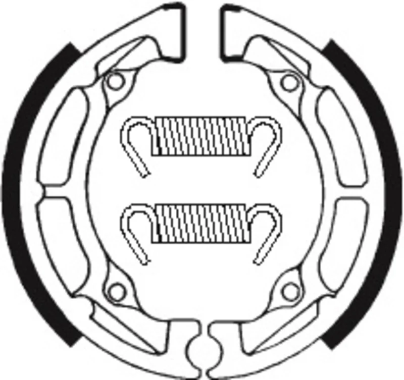 Zapatas de freno Tecnium BA020