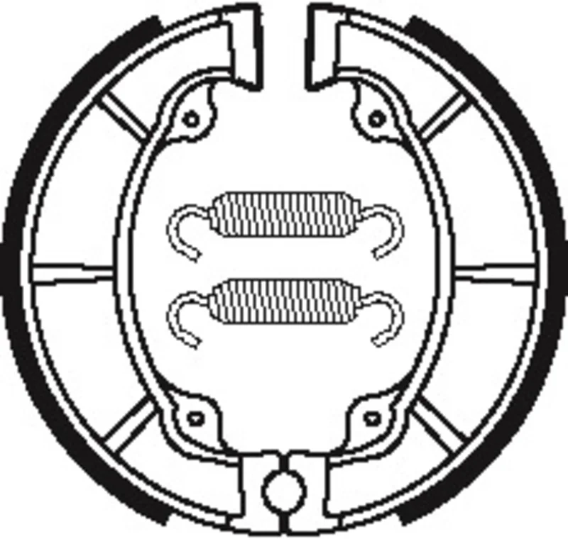 Zapatas de freno Tecnium BA038
