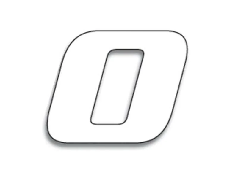 Numeros de carrera blanco - Pack de 3 Uds Blackbird PVC 5049/10/0