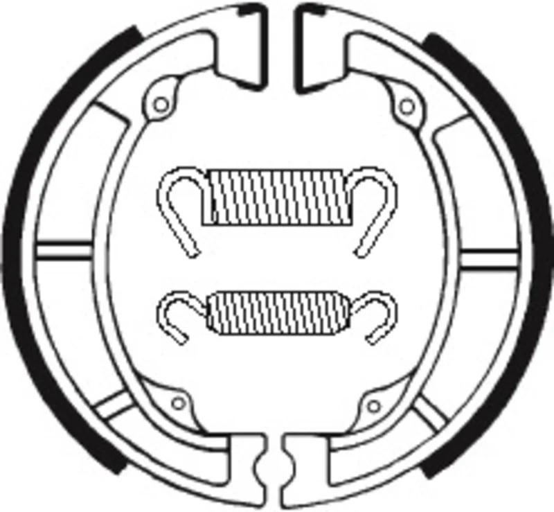 Zapatas de freno Tecnium BA039