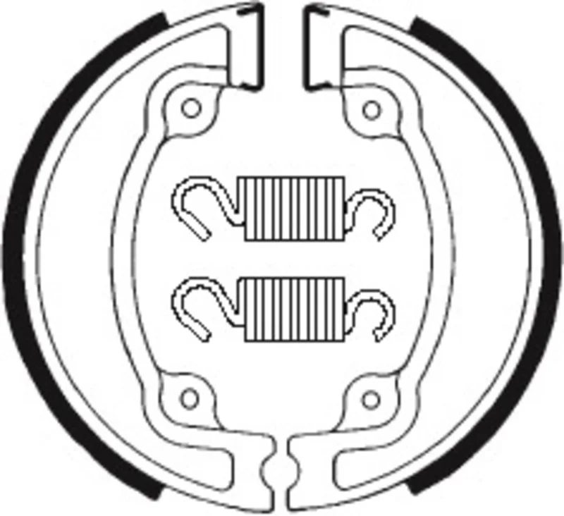 Zapatas de freno Tecnium BA041