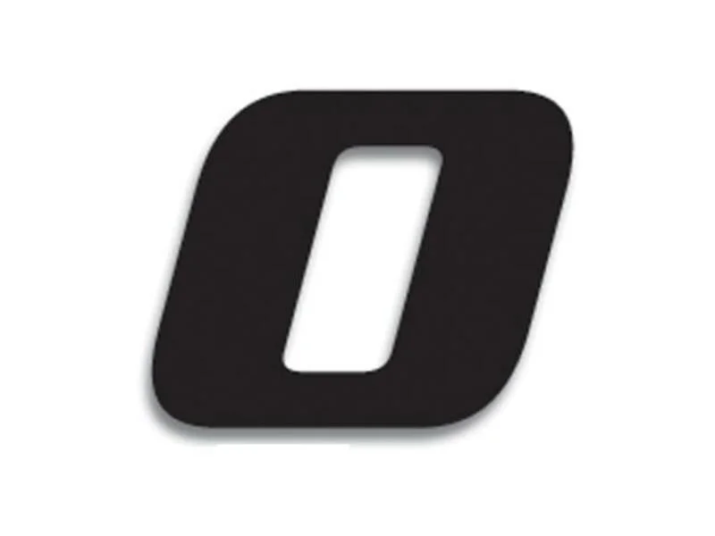 Numeros de carrera negro - Pack de 3 Uds BLACKBIRD PVC 5049/20/0