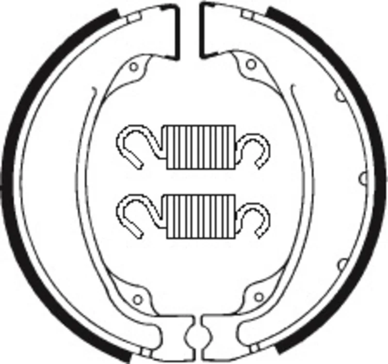 Zapatas de freno Tecnium BA055