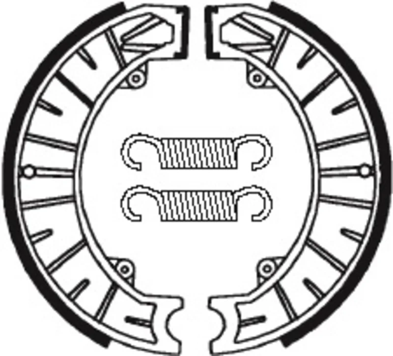 Zapatas de freno Tecnium BA121