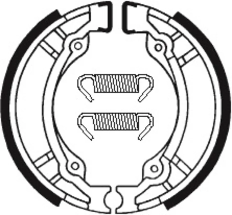 Zapatas de freno Tecnium BA188