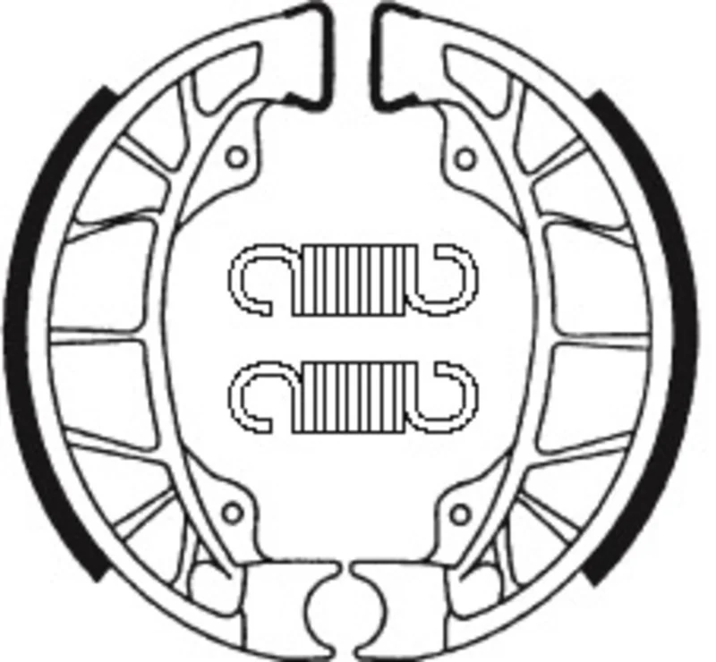 Zapatas de freno Tecnium BA195