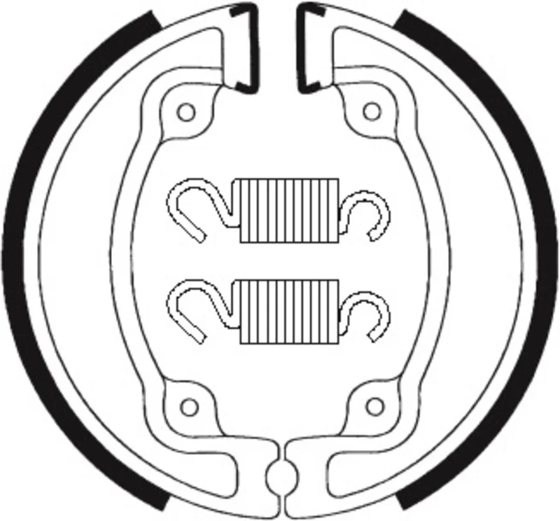 Zapatas de freno Tecnium BA203