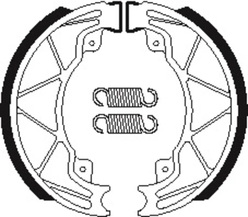 Zapatas de freno Tecnium BA205