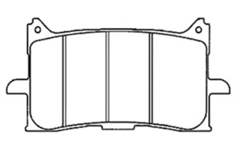 Juego pastillas de freno delanteras NISSIN Africa Twin 1000 83x39.7x8
