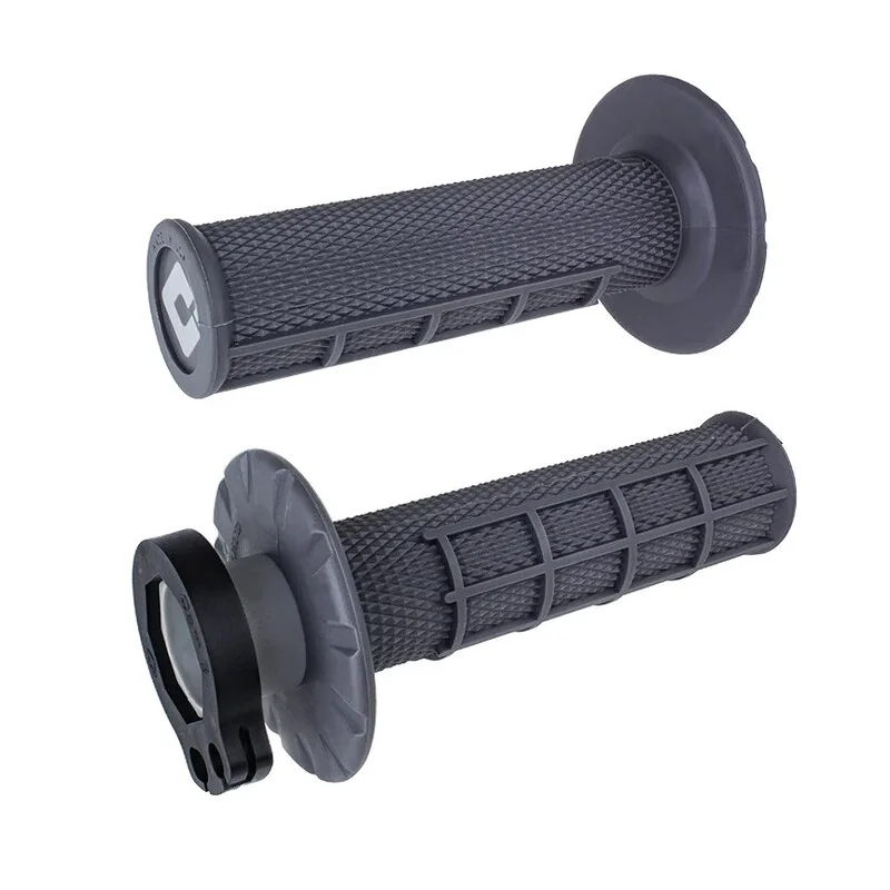 Puños ODI MX V2 Lock-On Half-Waffle - Gris
