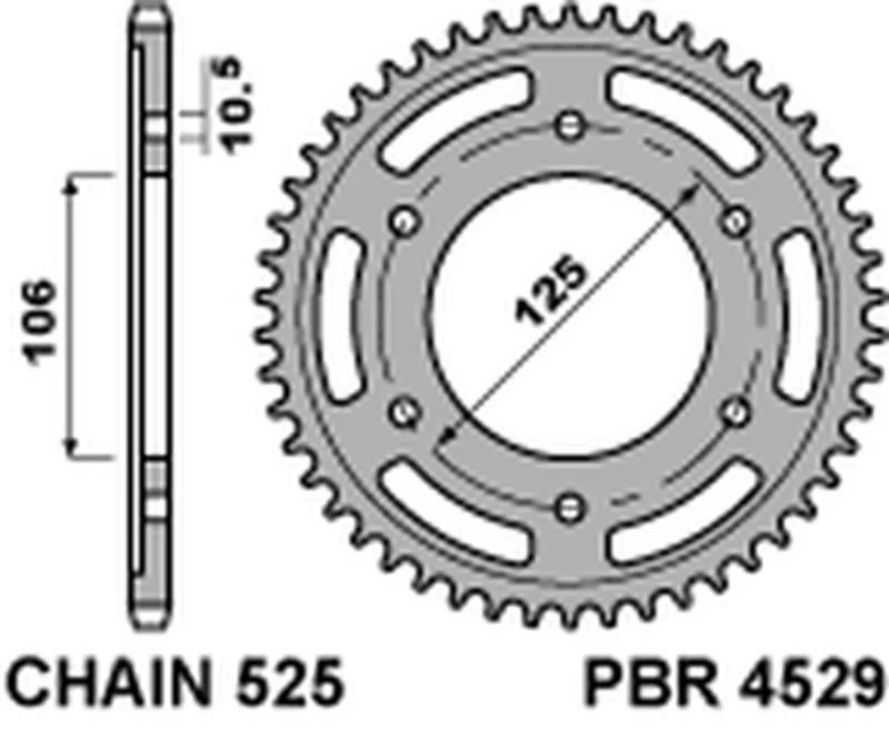Corona PBR aluminio ultra-light 4529 - 525