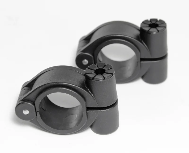 Kit fijación MRA HK Ø28/32mm negro