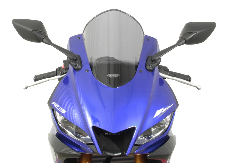 Pantalla MRA Racing, ahumado, Yamaha YZF-R3