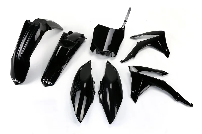 Kit de Plástica UFO Negro Honda CRF250R / 450R
