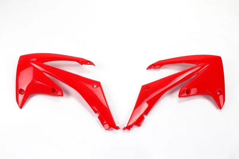 Plásticos laterales de radiador UFO Honda rojo HO04637-070