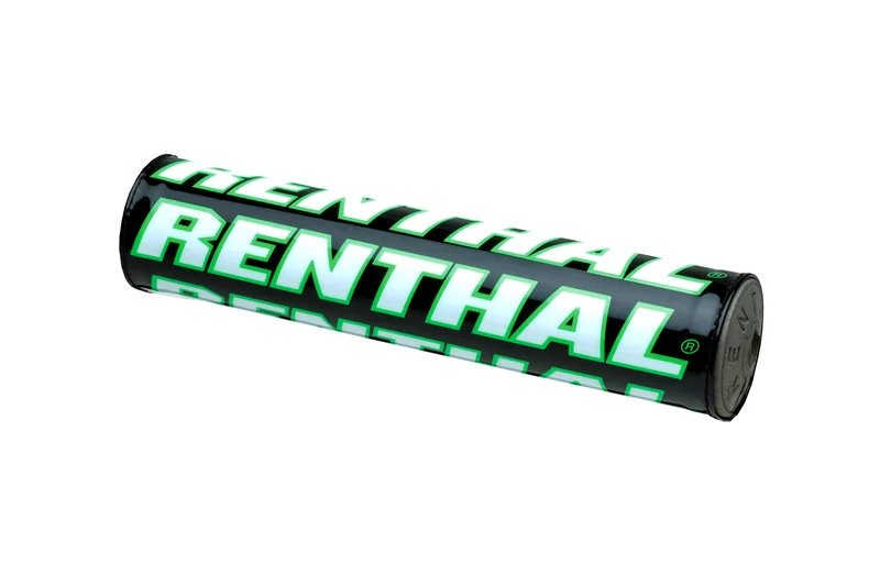 Protector/Morcilla de manillar Renthal Team Issue SX 240mm Negro Blanco Verde