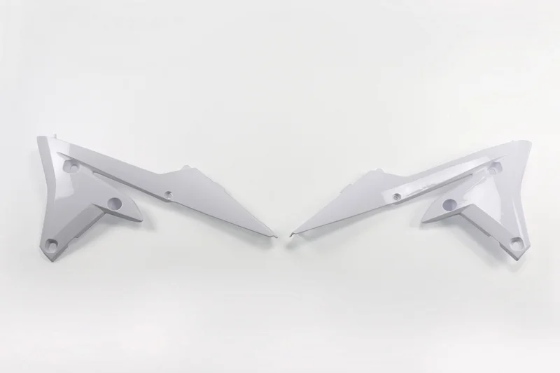 Plásticos laterales de radiador UFO Yamaha blanco YA04838-046