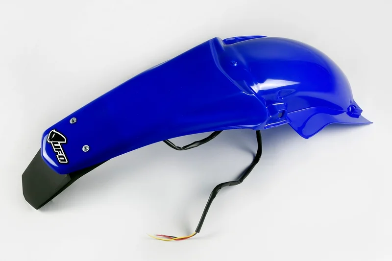 Guardabarros trasero con piloto LED UFO Yamaha azul YA03891-089