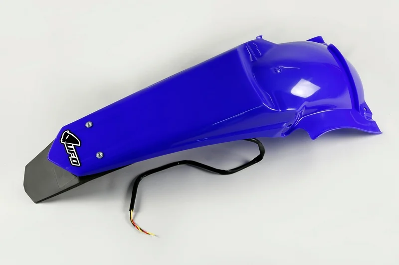 Guardabarros trasero con piloto LED UFO Yamaha azul YA03889-089