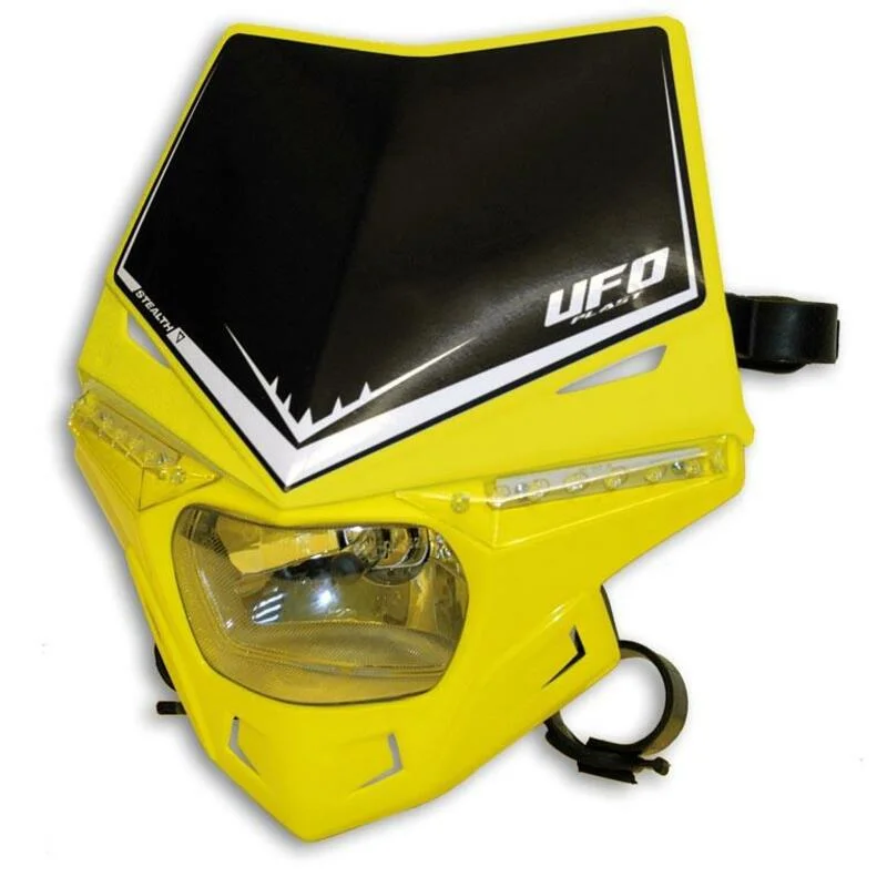 Careta UFO homologada Stealth amarillo PF01715-102