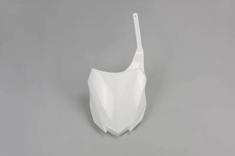 Portanúmeros delantero UFO Kawasaki blanco KA04724-047