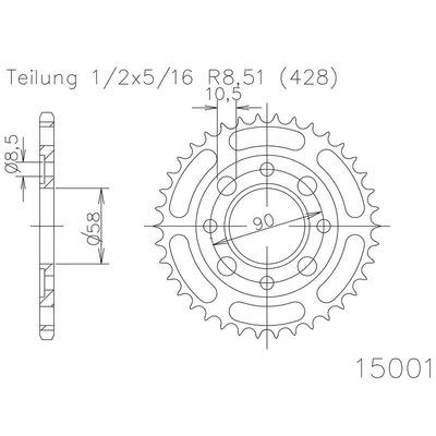 Corona ESJOT Acero 50-15001