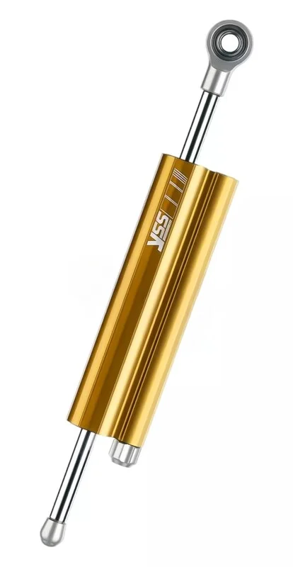 Amortiguador de dirección, carrera 120 mm, dorado