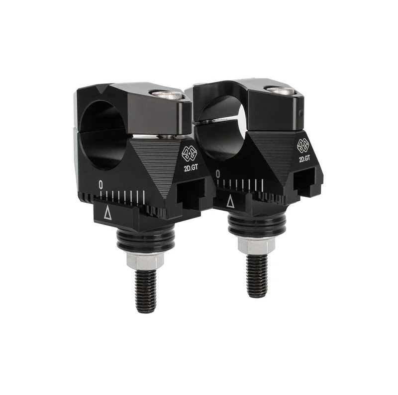 Alzas de manillar ajustables GILLES, negro