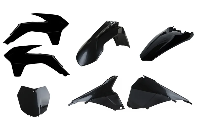 Kit plástica Polisport Ktm negro 90640