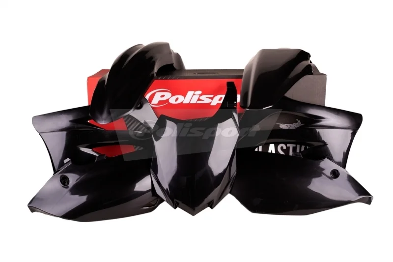 Kit plástica Polisport Kawasaki negro 90547