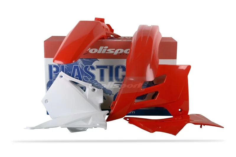 Kit plastica completo POLISPORT Gas Gas rojo/blanco