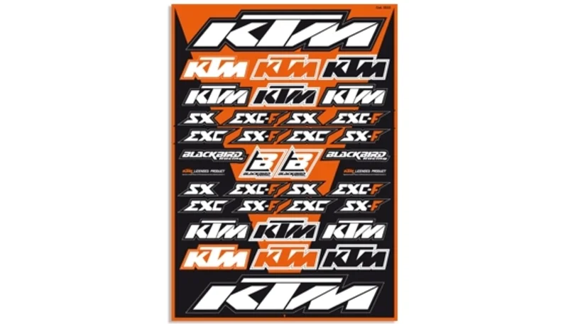 Kit Adhesivos Blackbird Standard KTm 5523