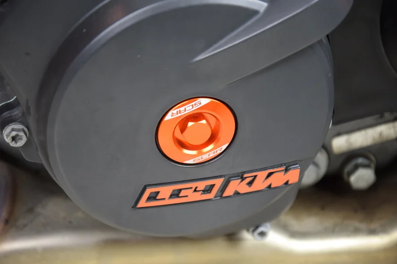 Tapones de motor SCAR - Naranja