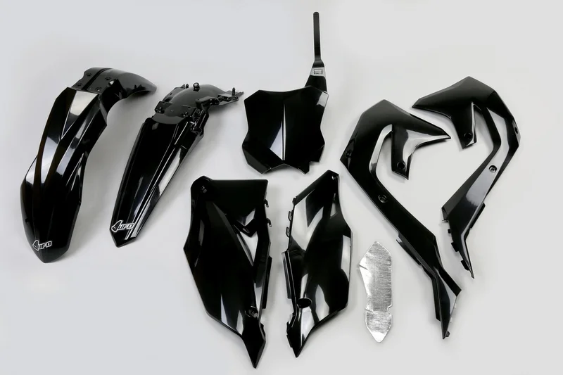 Kit de Plástica UFO negro Kawasaki KX450