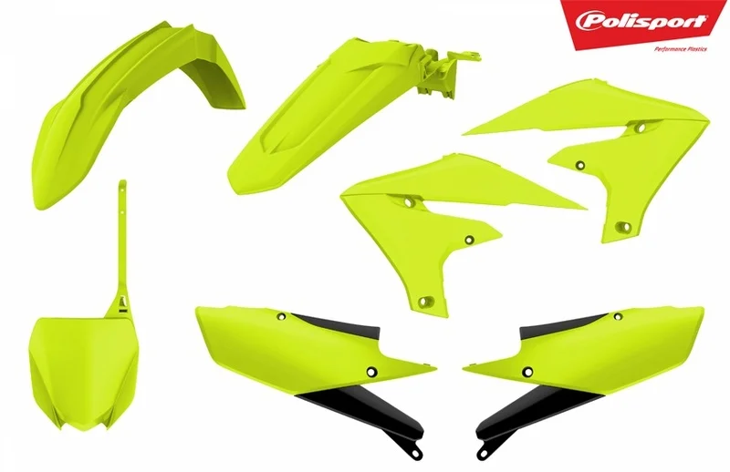 Kit de plástica Polisport YZ250F 19 YZ450F 18-19 Amarillo neón