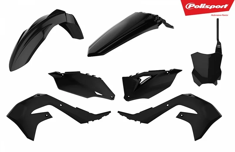 Kit de plástica Polisport KX 450 19 Negro