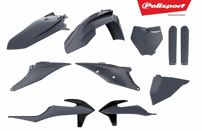 Kit de plástica Polisport SX/SX-F 19 Gris Nardo Grey